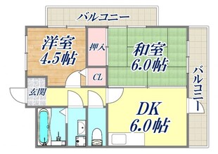 サンコーポユウ3の物件間取画像